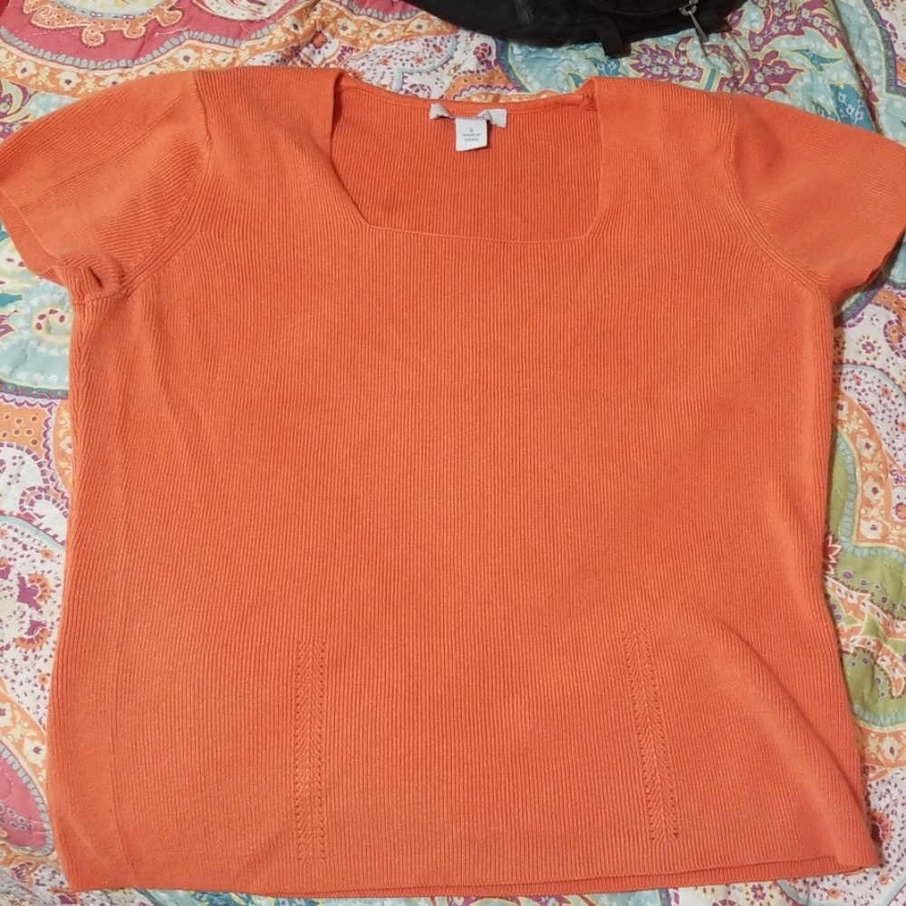 Orange shirt